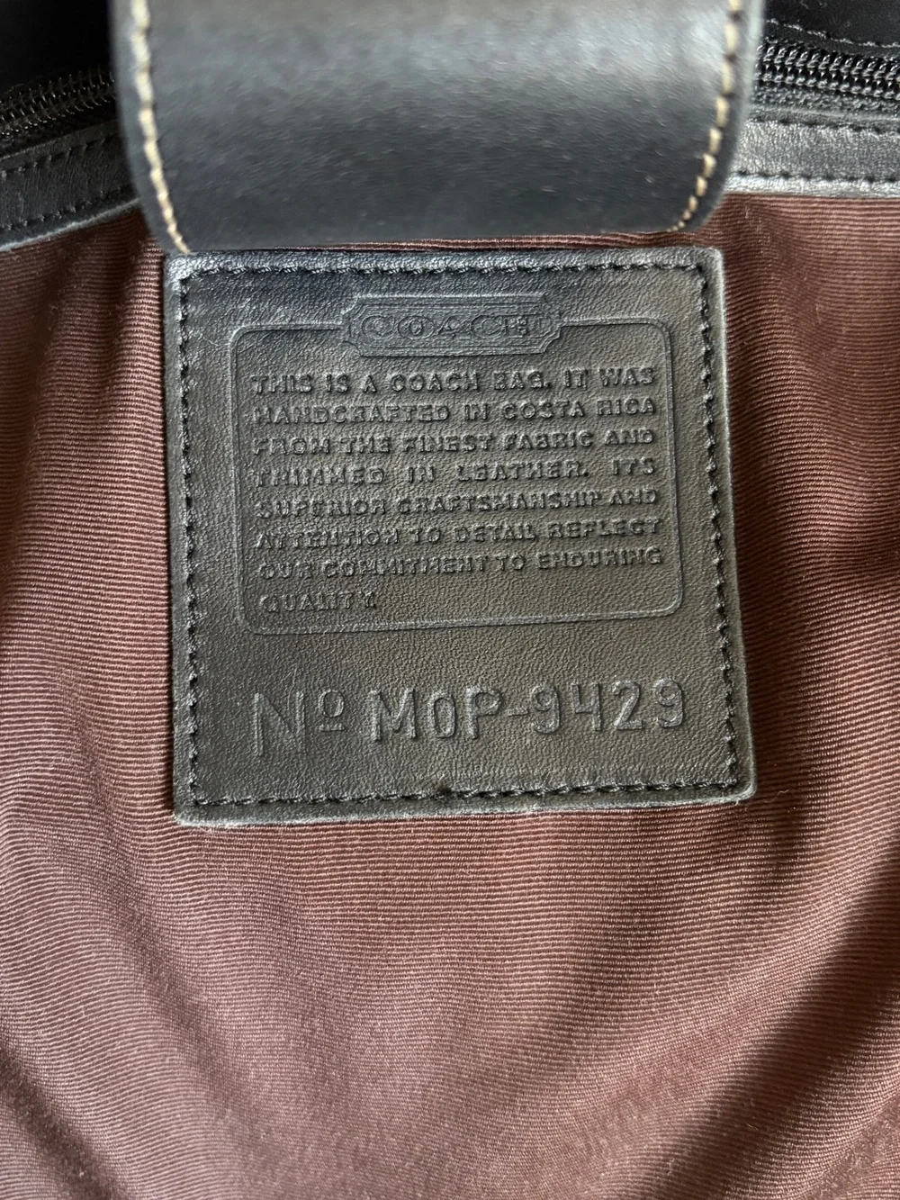 Coach Bonnie Cashin Legacy Slim Tote